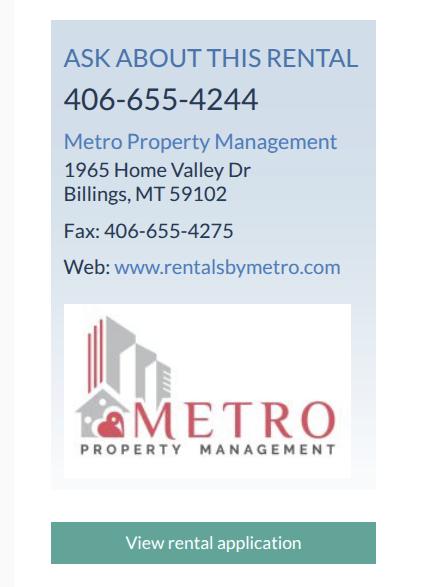 Example of branded listing company info block on Jasnia.com