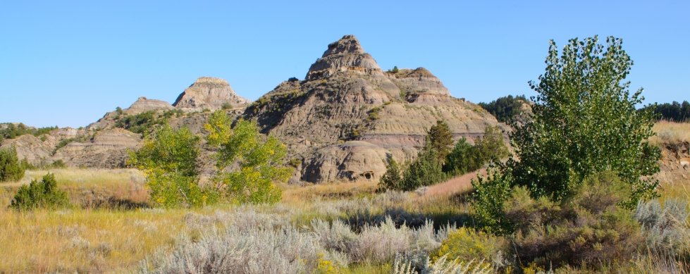 Makoshika State Park features badlands formations