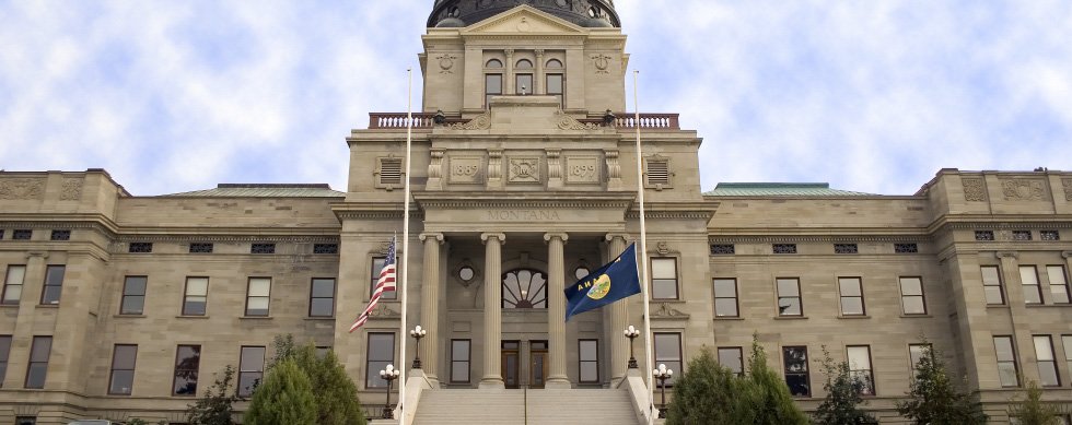 The Capitol Building in Helena, Montana