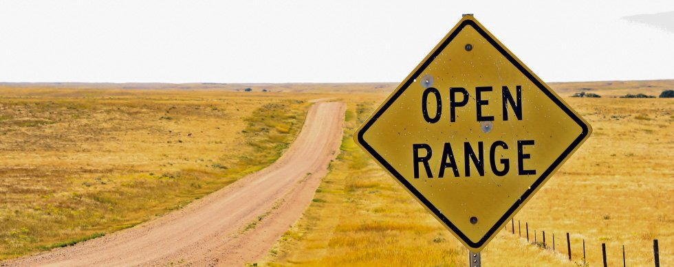 Welcome to Wyoming - open range ahead