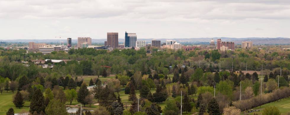 Springtime in Boise, ID