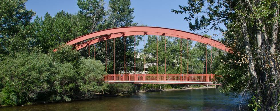 Boise River Greenbelt with 25 mile paved path