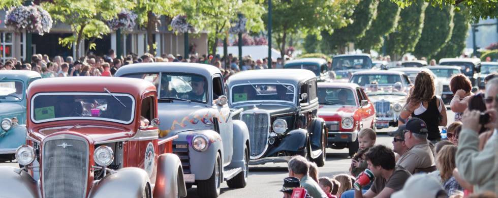Classic American Car Show in Coeur d'Alene