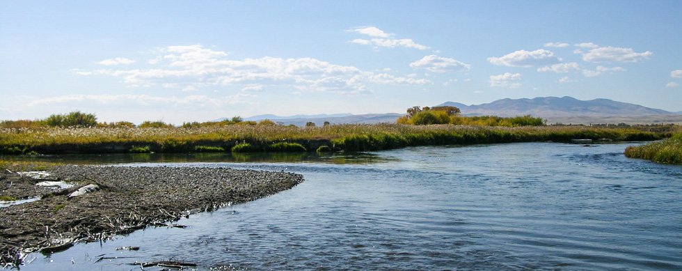 The Ruby and Beaverhead rivers join near Twin Bridges
