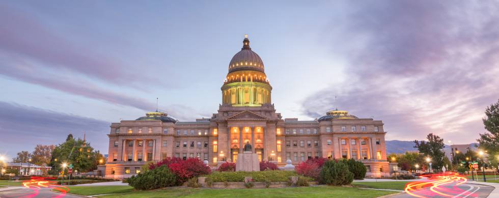 Idaho State Capitol in Boise