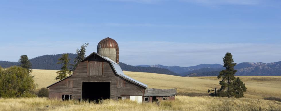 Old Barn in central Idaho near Harrison