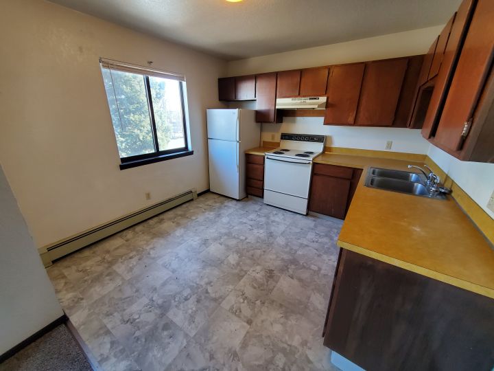 New Flooring in Spacious Bright Kitchen