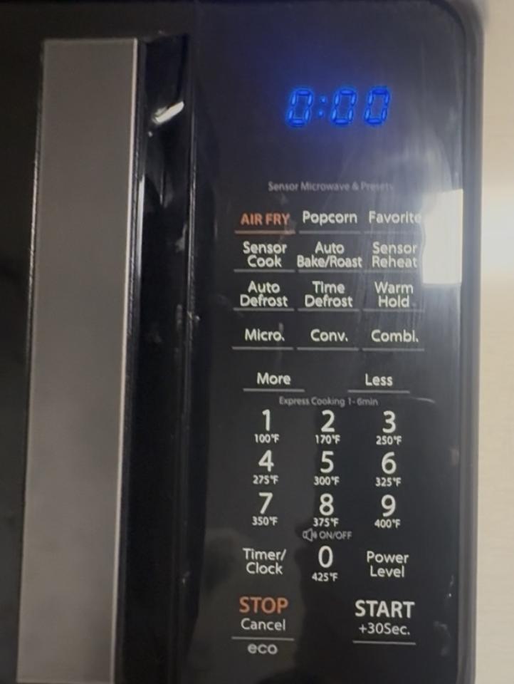 Airfry. Convection Oven, Microwave
