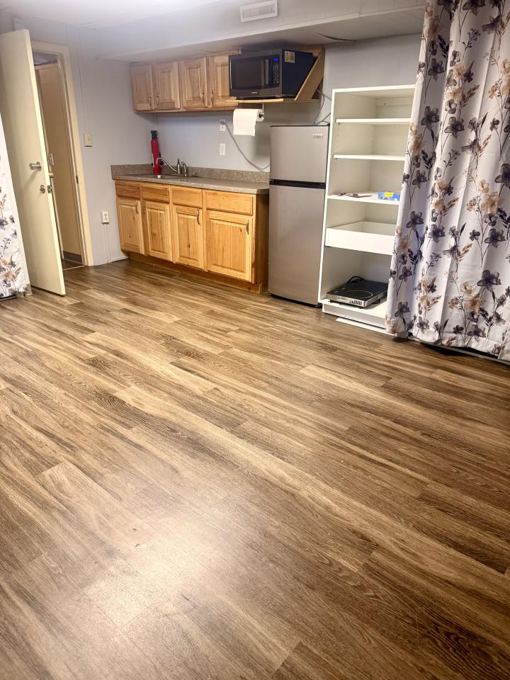 Kitchenette and 2nd Entry Door