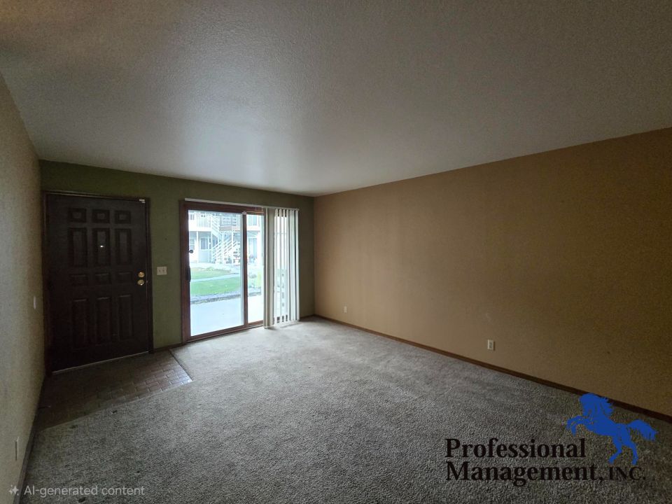 Livingroom w/ Sliding Door