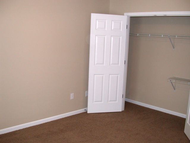 Master bedroom with large closet