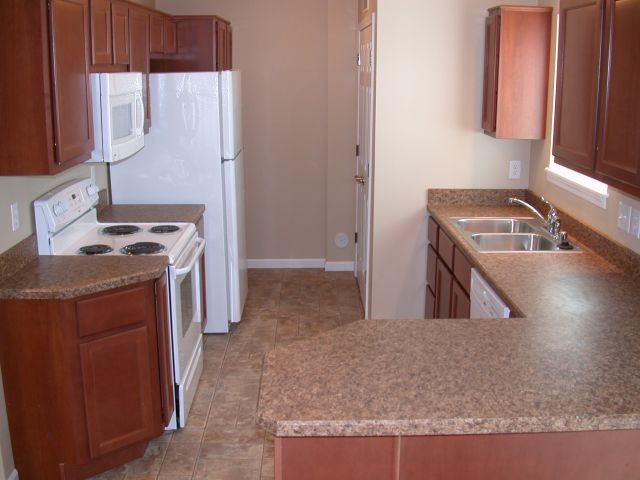 Kitchen with pantry