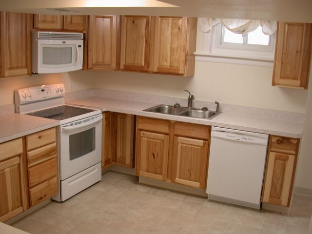 Kitchen and eating area