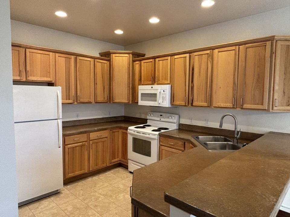 Kitchen with New Dishwasher/Microwave