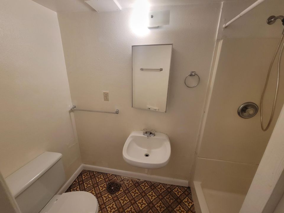 Bathroom w/Shower Only