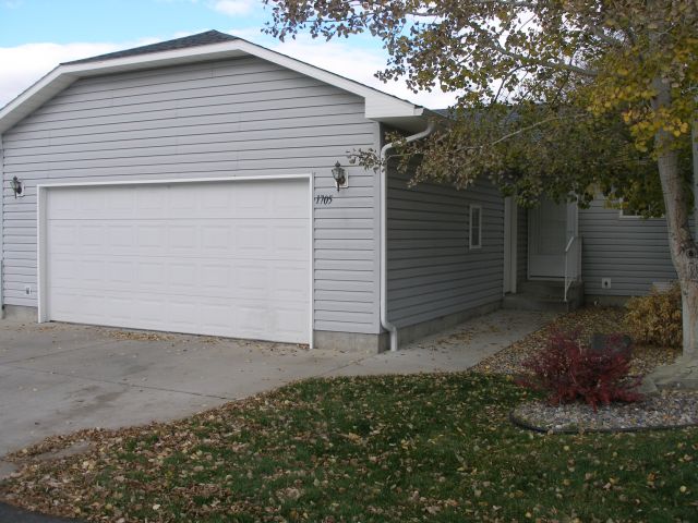 Front with Double Car Garage