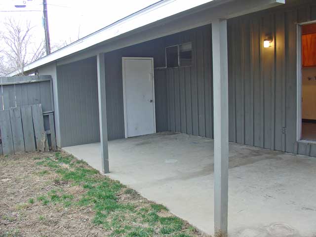 Back Patio
