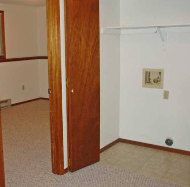 Laundry Area Next to Bedrooms