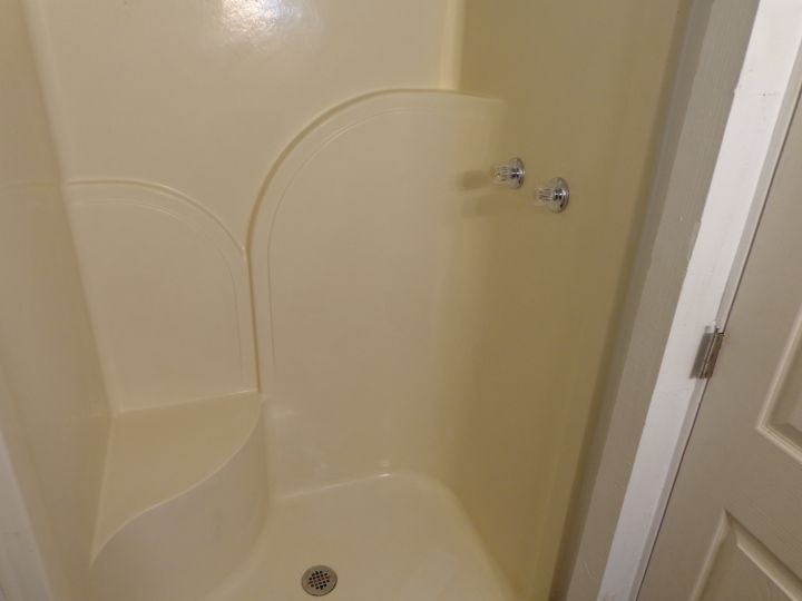 Shower with Built in Seat