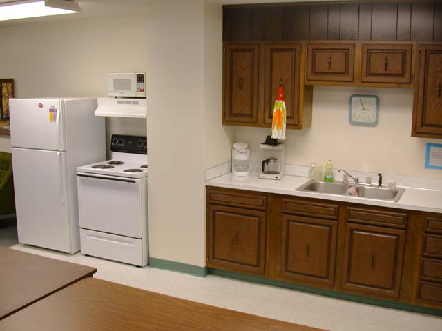 Hospitality kitchen area