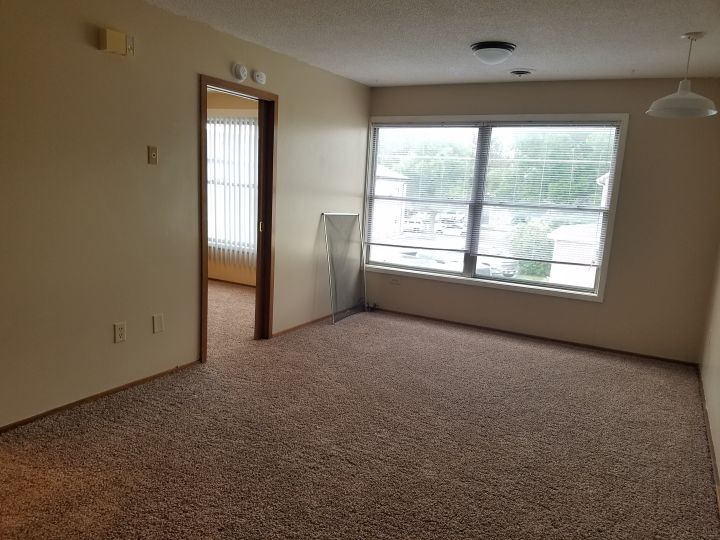 Large Living Room with New Carpet