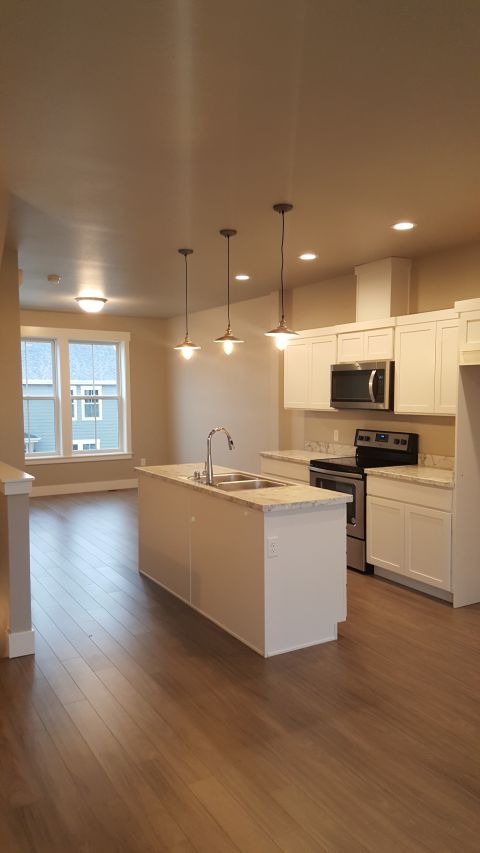 Kitchen & Living Room