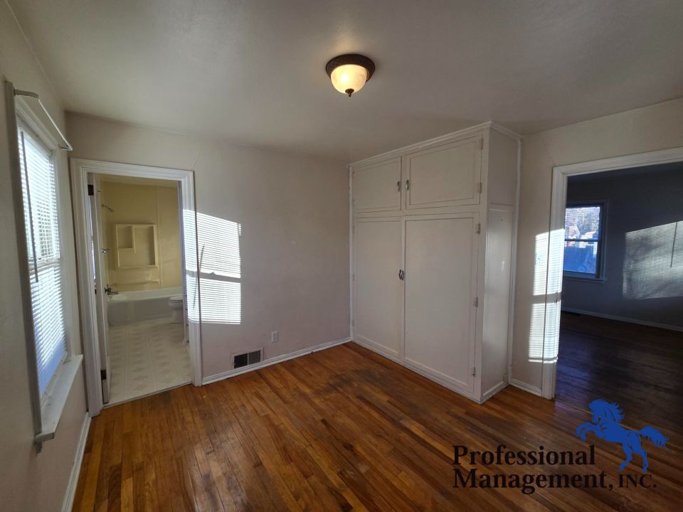 Bedroom with Built-Ins