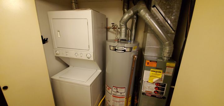 Washer/Dryer and Utility Area