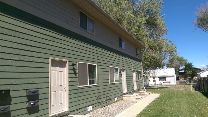 Front of Apartments