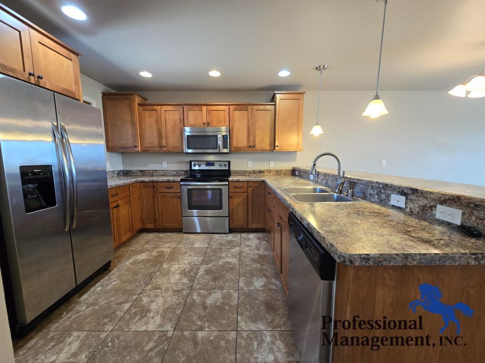 Kitchen with Stainless Steal Appliances