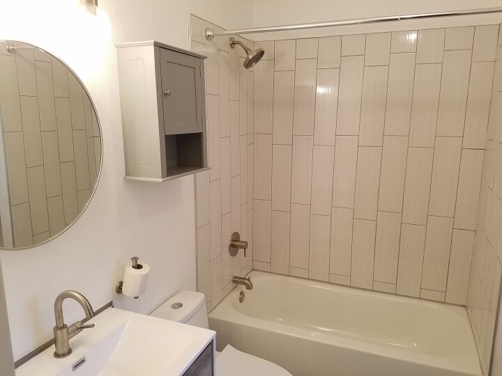 All New Bathroom with Tile Surround