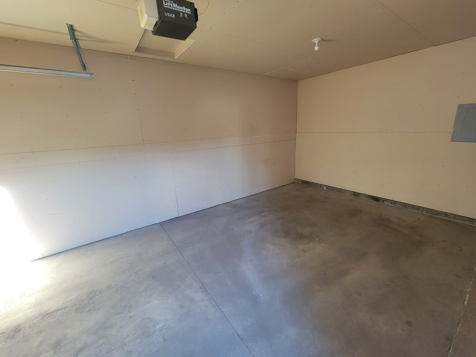 Single Car Garage with Opener