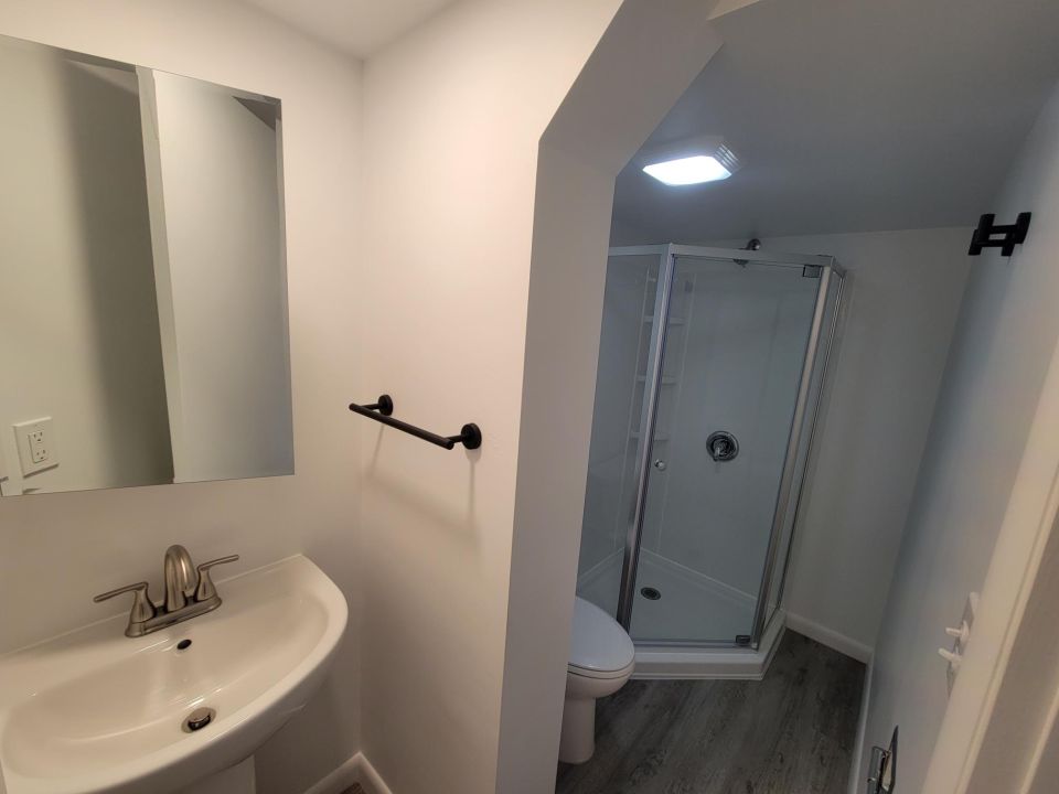 Bathroom Downstairs w/Shower Only