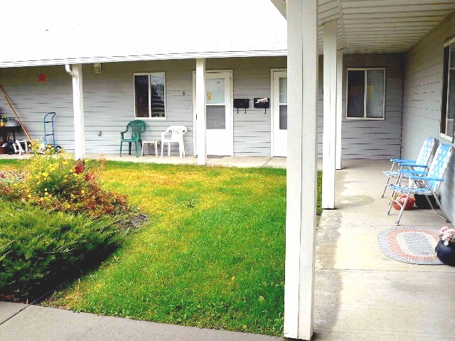 Closer Outside View of Apartments