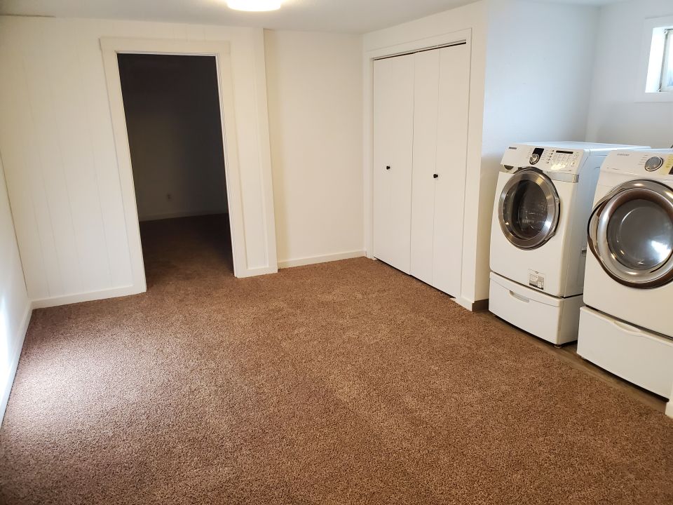 Laundry and Bonus Room