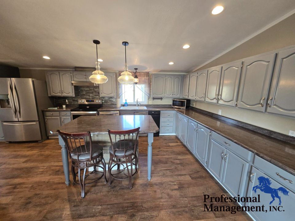 Kitchen with Stainless Steal Appliances