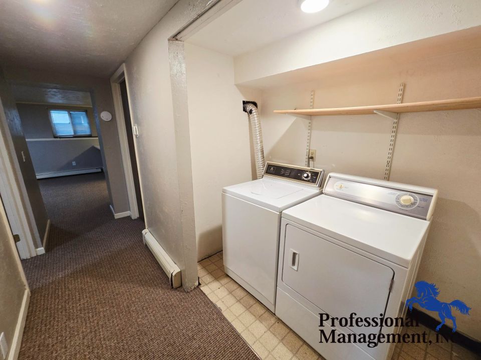 Laundry with Washer & Dryer