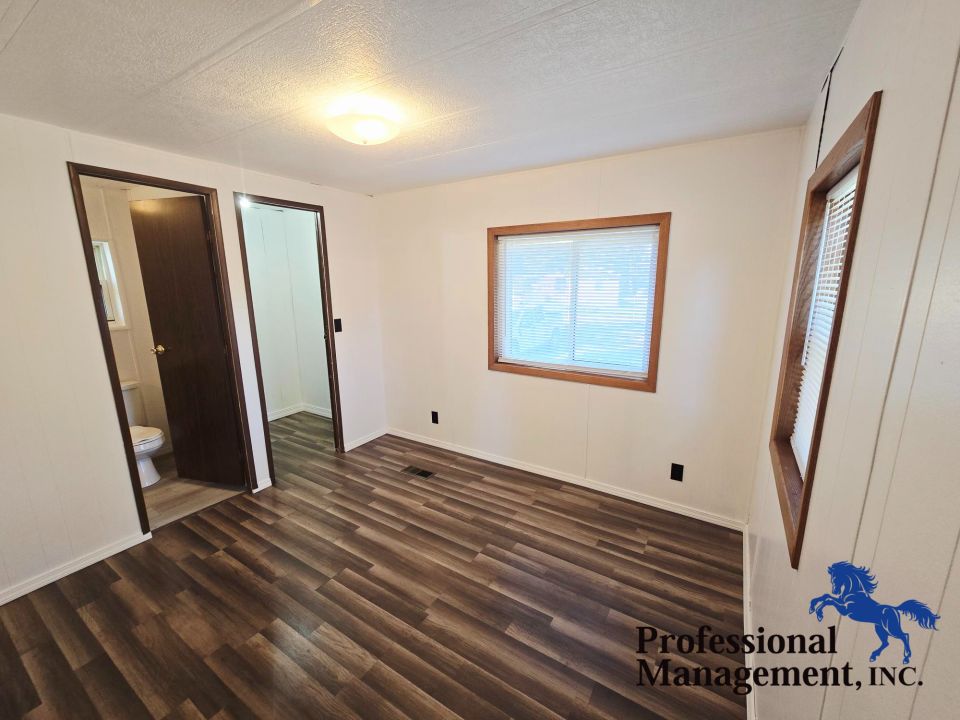 Bedroom with Half Bath