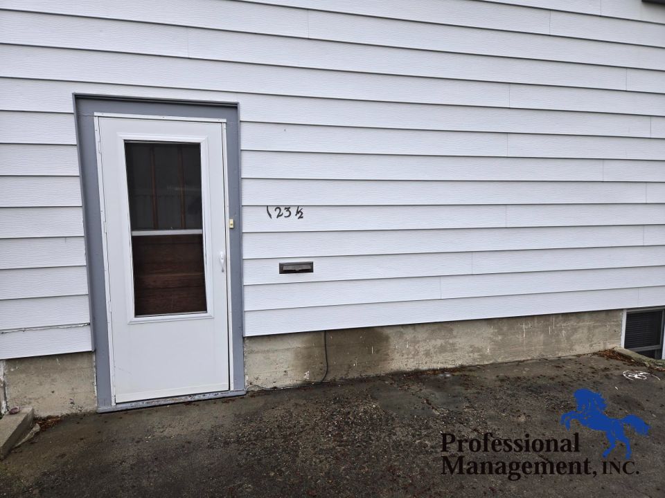 Front of Unit