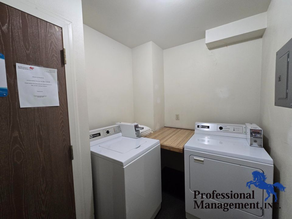 Shared Laundry Room