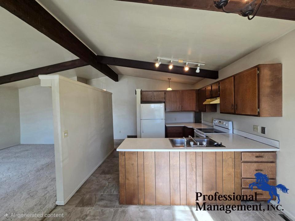 Kitchen and Livingroom