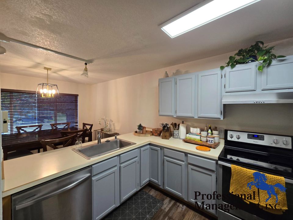 Kitchen with Stainless Steal Appliances