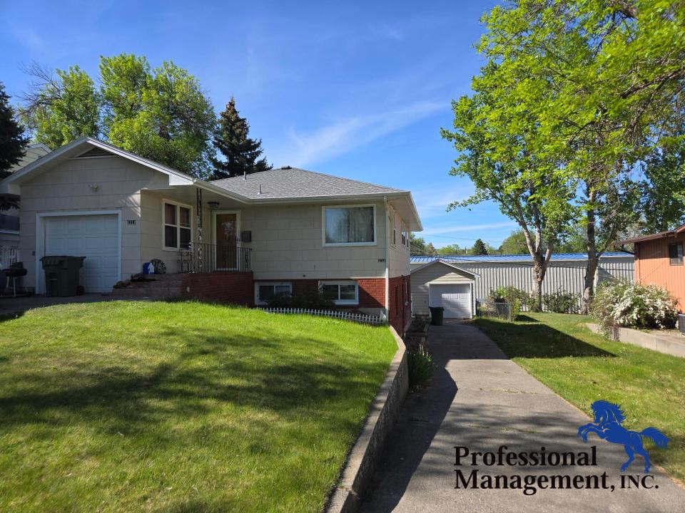 Front of Duplex w/ Garage