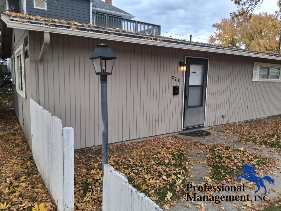 Front of Unit