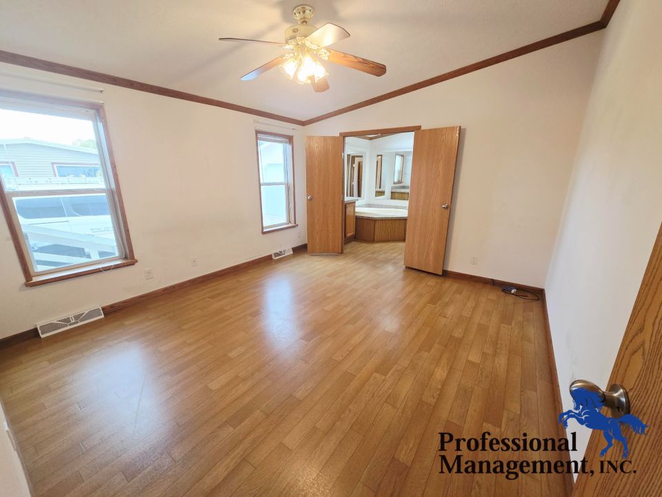 Master Bedroom with Master Bath